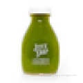 8OZ clean empty glass concentrate juice bottle glass milk tea bottle with plastic lid                        
                                                Quality Choice